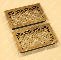 Состаренная латунь с эффектом затертости