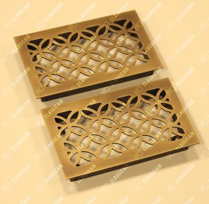 Состаренная латунь с эффектом затертости