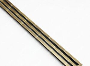Простая щелевая конструкция из состаренной латуни