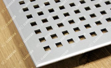Экраны из стали с покраской в металлик